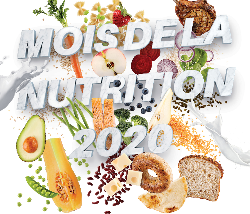 Mars - Mois de la nutrition 2020 Nos recettes gourmandes