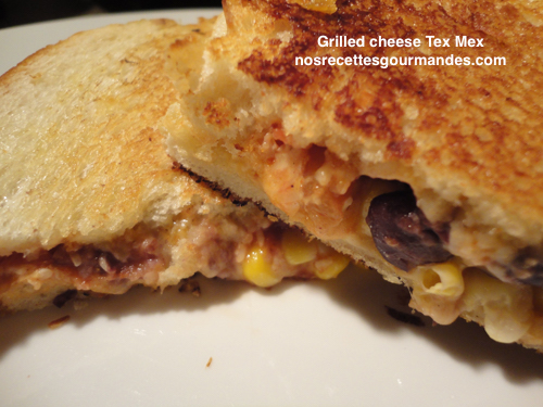 Grilled cheese Tex-Mex