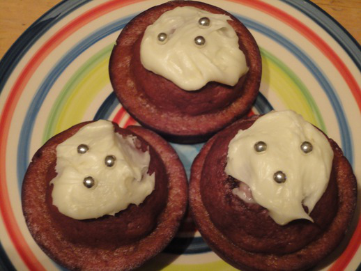 Muffins Red Velvet à la betterave