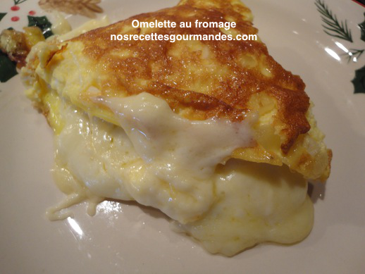 Omelette extra fromage