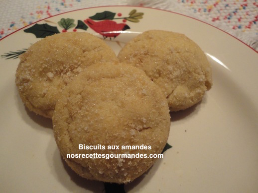 recette biscuits aux amandes